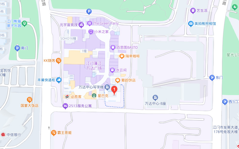 领拓科技百度地图